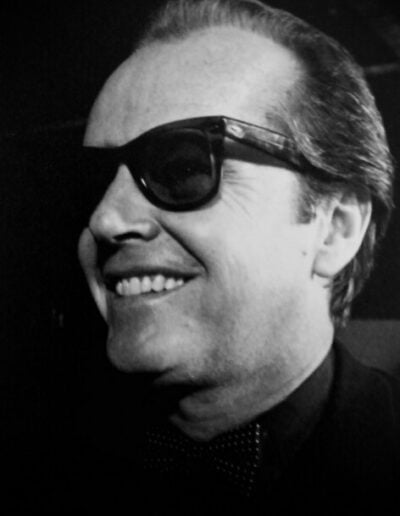 Jack Nicholson black and white
