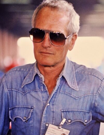 Paul Newman natural light portrait
